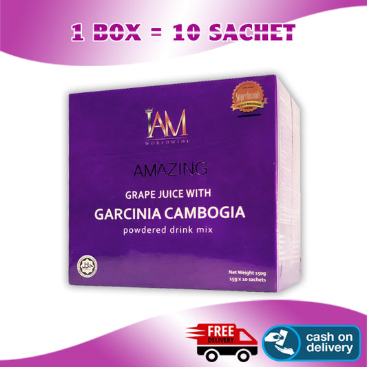 IAM Amazing Garcinia Cambogia Grape Juice | 10 SACHETS | 10 DAYS PROGRAM