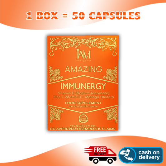 IAM Amazing Immunergy | 50 Capsules | Free Shipping | COD