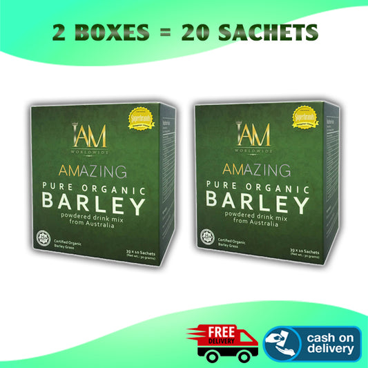 IAM Pure Organic Barley 2 Boxes | Free Shipping | Cash on Delivery