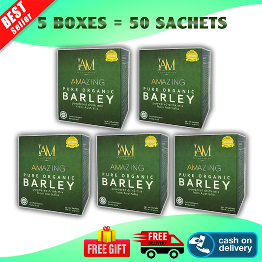 IAM Pure Organic Barley 5 Boxes | Free Shipping | Cash on Delivery