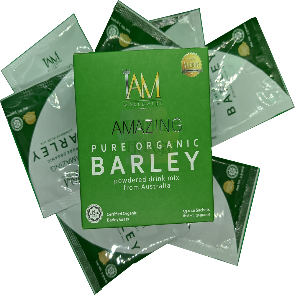 IAM Pure Organic Barley 4 Boxes | Free Shipping | Cash on Delivery