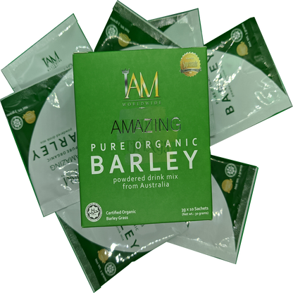 IAM Pure Organic Barley 4 Boxes | Free Shipping | Cash on Delivery